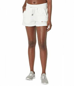 送料無料 チャンピオン Champion レディース 女性用 ファッション ショートパンツ 短パン Summer Sweats Campus Shorts - 2.5&quot; - White