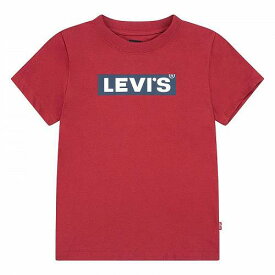 送料無料 リーバイス Levi&#039;s(R) Kids 男の子用 ファッション 子供服 Tシャツ Box Tab Graphic T-Shirt (Little Kids) - Rhythmic Red