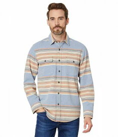 送料無料 ペンドルトン Pendleton メンズ 男性用 ファッション ボタンシャツ Beach Shack Shirt - Soft Indigo Stripe