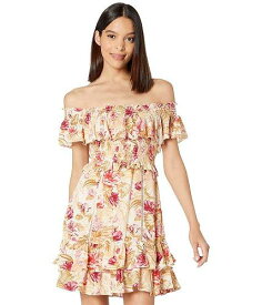 送料無料 ASTR the Label レディース 女性用 ファッション ドレス Riviera Dress - Rose/Olive Tropical Floral