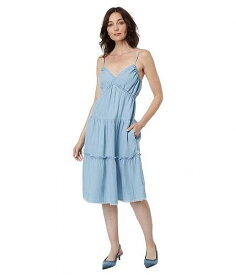 送料無料 カットフロムザクロス KUT from the Kloth レディース 女性用 ファッション ドレス Zaniah - Short Dress w/ Side Pockets - Light Wash