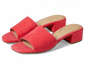 送料無料 コールハーン Cole Haan レディース 女性用 シューズ 靴 ヒール Calli Single Band Block Heel Sandal 40 mm - Geranium Suede