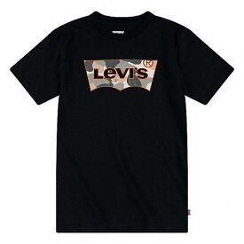 送料無料 リーバイス Levi&#039;s(R) Kids 男の子用 ファッション 子供服 Tシャツ Short Sleeve Graphic Tee Shirt (Little Kids) - Black