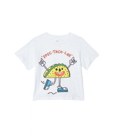 送料無料 ステラマッカートニー Stella McCartney Kids 男の子用 ファッション 子供服 Tシャツ Tee with Taco Print (Toddler/Little Kids/Big Kids) - White