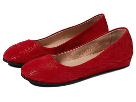 送料無料 フレンチソール French Sole レディース 女性用 シューズ 靴 フラット Zeppa - Berry Red