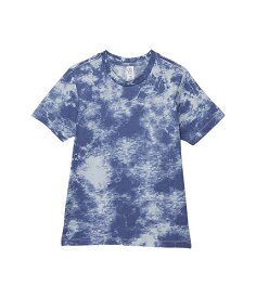 送料無料 Alternative Kids キッズ 子供用 ファッション 子供服 Tシャツ Youth Go-To Tee (Big Kids) - Blue Tie-Dye