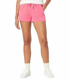 送料無料 チャンピオン Champion レディース 女性用 ファッション ショートパンツ 短パン Summer Sweats Campus Shorts - 2.5&quot; - Pinky Peach
