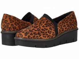送料無料 クラークス Clarks レディース 女性用 シューズ 靴 ヒール Airabell Mid - Leopard Print