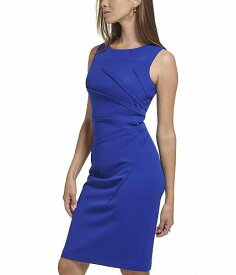 送料無料 カルバンクライン Calvin Klein レディース 女性用 ファッション ドレス Starburst Sheath Dress - Ultramarine