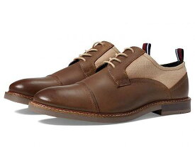 送料無料 ベンシャーマン Ben Sherman メンズ 男性用 シューズ 靴 オックスフォード 紳士靴 通勤靴 Birk Cap Toe - Taupe Leather