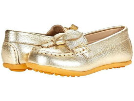 送料無料 エレファンティート Elephantito 女の子用 キッズシューズ 子供靴 ローファー Bow Moccasin (Toddler/Little Kid/Big Kid) - Gold