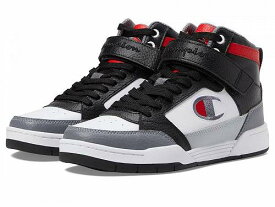 送料無料 チャンピオン Champion Kids キッズ 子供用 キッズシューズ 子供靴 スニーカー 運動靴 Champion Kids Arena Power Hi Sneaker (Big Kid) - Black/White/Grey/Multi