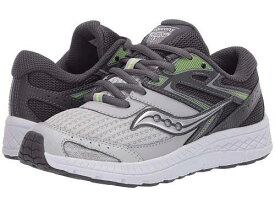 送料無料 サッカニー Saucony Kids 男の子用 キッズシューズ 子供靴 スニーカー 運動靴 S-Cohesion 13 LTT (Little Kid/Big Kid) - Grey/Citron Leather/Mesh