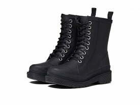 送料無料 チョーカ Chooka レディース 女性用 シューズ 靴 ブーツ レインブーツ Damascus Lace-Up Mid Boot - Black