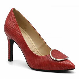 送料無料 アドリアンヌヴィッタディーニ Adrienne Vittadini レディース 女性用 シューズ 靴 ヒール Norah - Red
