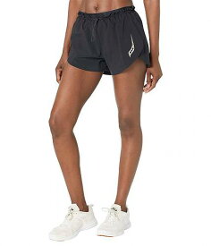 送料無料 サッカニー Saucony レディース 女性用 ファッション ショートパンツ 短パン Pinnacle 2.5&quot; Shorts - Black