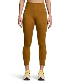 送料無料 サッカニー Saucony レディース 女性用 ファッション パンツ ズボン Fortify Viz Tights - Bronze