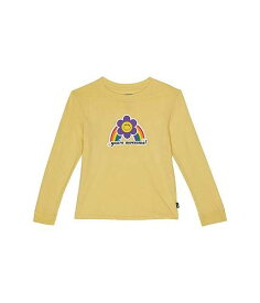 送料無料 バンズ Vans Kids 女の子用 ファッション 子供服 Tシャツ Radically Happy (Toddler/Little Kids) - Raffia