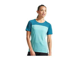 送料無料 パールイズミ Pearl Izumi レディース 女性用 ファッション アクティブシャツ Canyon Short Sleeve Jersey - Mystic Blue/Ocean Blue