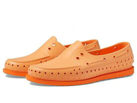 送料無料 ネイティブ Native Shoes シューズ 靴 ローファー Howard Sugarlite - Papaya Orange/City Orange/Sky Speckle Rubber