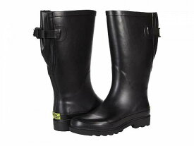 送料無料 ウエスタンチーフ Western Chief レディース 女性用 シューズ 靴 ブーツ レインブーツ Waterproof Printed Wide Calf Rain Boot - Black