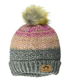 送料無料 アパマンキッズ Appaman Kids 女の子用 ファッション雑貨 小物 帽子 ビーニー ニット帽 Tricolored Star Beanie w/ Faux Fur Ball (Infant/Toddler/Little Kids/Big Kids) - Multi