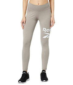 送料無料 リーボック Reebok レディース 女性用 ファッション パンツ ズボン Identity Cotton Leggings - Boulder Grey