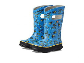 送料無料 ボグス Bogs Kids キッズ 子供用 キッズシューズ 子供靴 ブーツ レインブーツ Rain Boot Bees (Toddler/Little Kid/Big Kid) - Azure