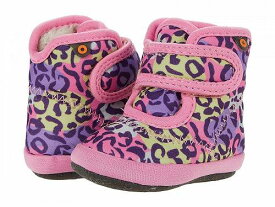 送料無料 ボグス Bogs Kids 女の子用 キッズシューズ 子供靴 ブーツ スノーブーツ Elliot II Neo Leopard (Infant/Toddler) - Pink Multi