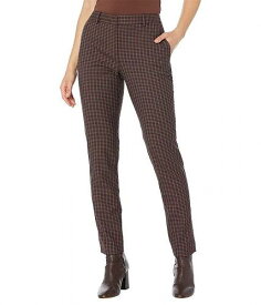送料無料 ダナキャランニューヨーク DKNY レディース 女性用 ファッション パンツ ズボン Plaid Essex Pants - Toffee