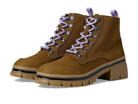 送料無料 スティーブマデン Steve Madden Kids 女の子用 キッズシューズ 子供靴 ブーツ レースアップ 編み上げ Huckle Boots (Little Kid/Big Kid) - Cognac