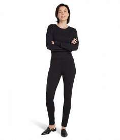 送料無料 エヌワイディージェー NYDJ レディース 女性用 ファッション パンツ ズボン Pull-On Leggings with Back Slit - Black