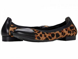 送料無料 デービッドテール David Tate レディース 女性用 シューズ 靴 フラット Nicole - Black Dark Leopard