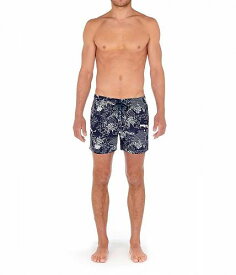 送料無料 HOM メンズ 男性用 ファッション 下着 Tropic Beach Boxer - Navy Print