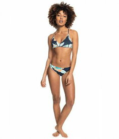 送料無料 ロキシー Roxy レディース 女性用 スポーツ・アウトドア用品 水着 Printed Beach Classics Moderate Bikini Bottoms - Mood Indigo Ventura Full