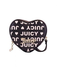 送料無料 ジューシークチュール Juicy Couture レディース 女性用 バッグ 鞄 バックパック リュック Fluffy Crossbody - Licorice Heart Print