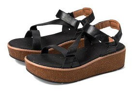 送料無料 テバ Teva レディース 女性用 シューズ 靴 ヒール Madera Wedge - Black
