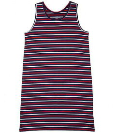 送料無料 バインヤード・バインズ Vineyard Vines Kids 女の子用 ファッション 子供服 ドレス Sankaty Tank Dress (Toddler/Little Kids/Big Kids) - Deep Bay/Resort Red