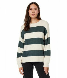 送料無料 スプレンデッド Splendid レディース 女性用 ファッション セーター Ivy Stripe Sweater - Balsam Stripe