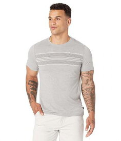 送料無料 プラナ Prana メンズ 男性用 ファッション Tシャツ Prospect Heights Graphic Short Sleeve - Grey Stripe 2