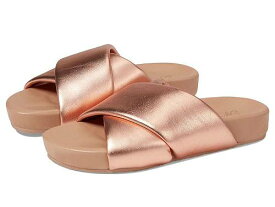 送料無料 セイシェルズ Seychelles レディース 女性用 シューズ 靴 サンダル Heartfelt - Rose Gold Metallic Leather