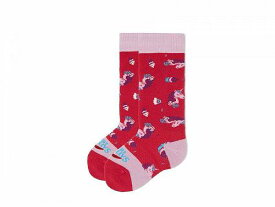 送料無料 ホットチリーズ Hot Chillys Kids キッズ 子供用 ファッション 子供服 ソックス 靴下 Unicorn Mid Volume Socks (Toddler/Little Kid/Big Kid) - Unicorn Treats