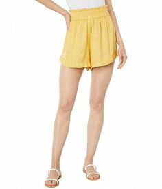 送料無料 オニール O&#039;Neill レディース 女性用 ファッション ショートパンツ 短パン Alden Solid Shorts - Mimosa