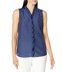 送料無料 トミーバハマ Tommy Bahama レディース 女性用 ファッション ブラウス Agua Amara Sleeveless Top - Island Navy