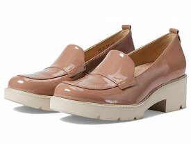 送料無料 ナチュラライザー Naturalizer レディース 女性用 シューズ 靴 ローファー ボートシューズ Darry - Hazelnut Brown Patent Leather