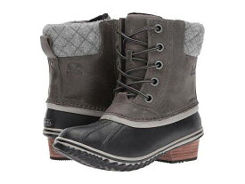 送料無料 ソレル SOREL レディース 女性用 シューズ 靴 ブーツ スノーブーツ Slimpack II Lace - Quarry/Black