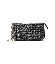 送料無料 アン クライン Anne Klein レディース 女性用 ファッション雑貨 小物 財布 Tweed Chain Wristlet - Tweed/Black Multi/Black