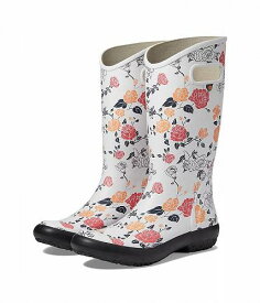 送料無料 ボグス Bogs レディース 女性用 シューズ 靴 ブーツ レインブーツ Rainboot - Vintage Rose - Ivory Multi