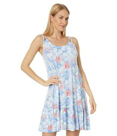 送料無料 トミーバハマ Tommy Bahama レディース 女性用 ファッション パジャマ 寝巻き ナイトガウン Sleeveless Chemise - Blue Floral