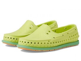 送料無料 ネイティブ Native Shoes Kids キッズ 子供用 キッズシューズ 子供靴 スニーカー 運動靴 Howard Sugarlite (Little Kid) - Celery Green/Candy Green/Papaya Speckle Rubber